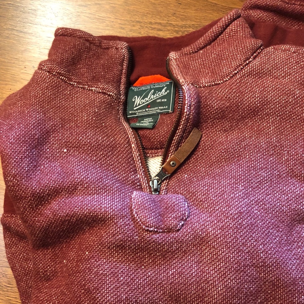 Woolrich pullover red sweater Large